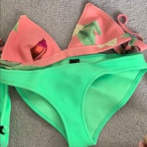 Triangl swimsuit with bag